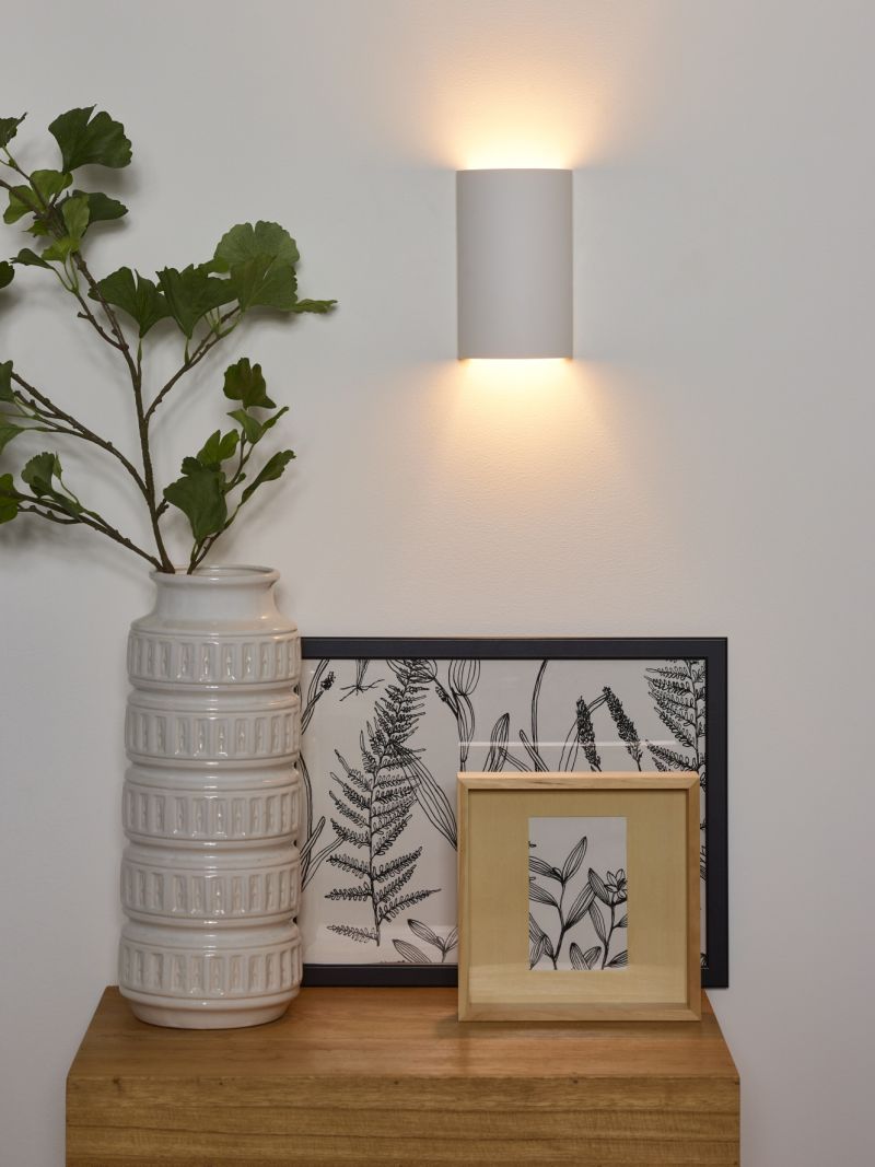 Lucide GIPSY - Nástenné svietidlo - 1xG9 - Biele